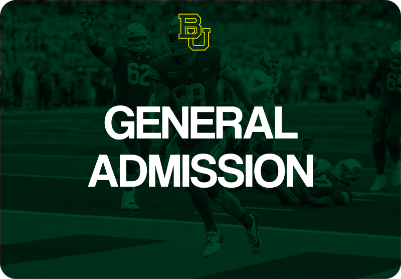 Baylor General Admission ticket artwork